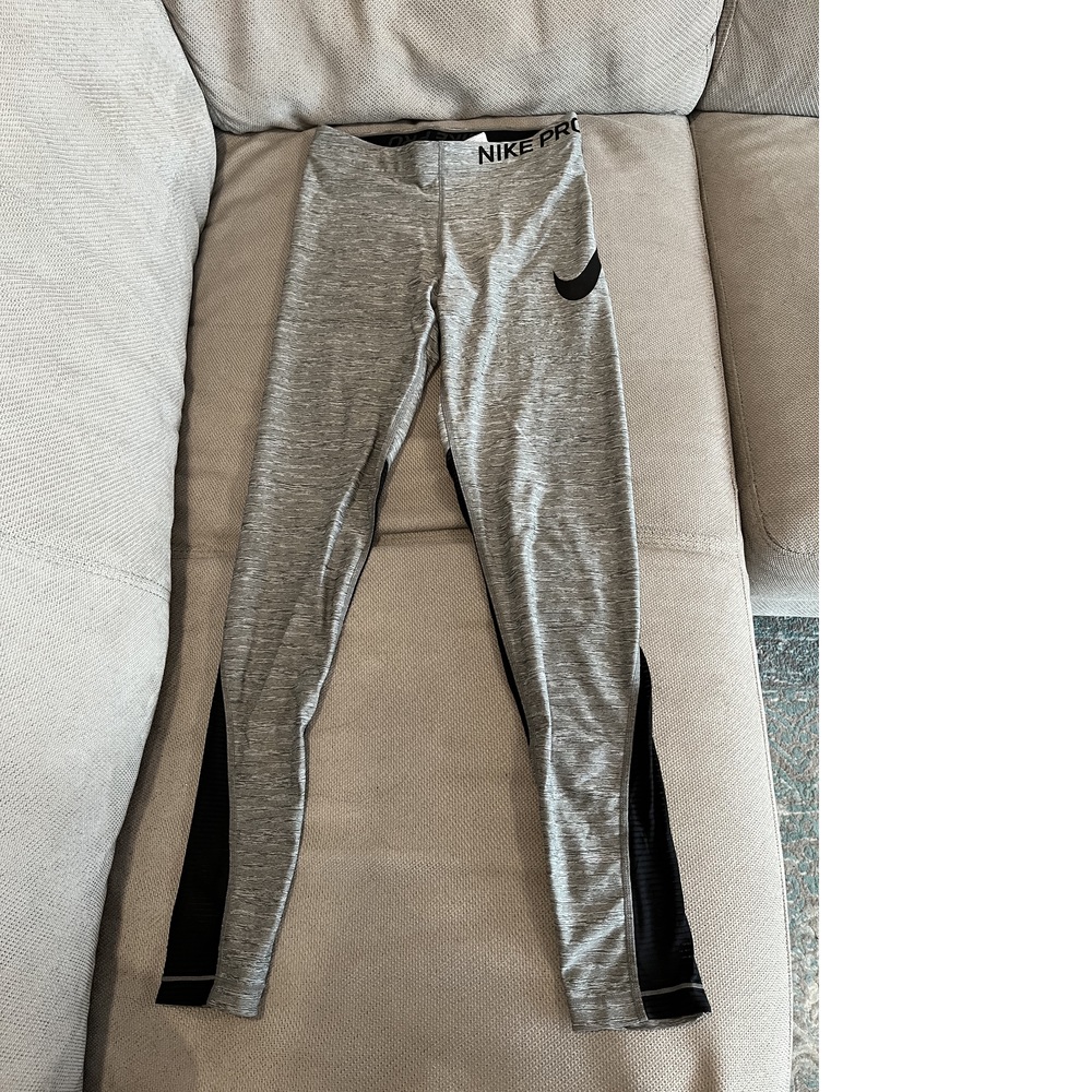 Nike Pro 7/8 Legging, Marled Gray
